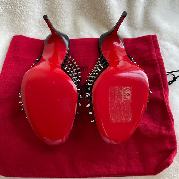 Christian Louboutin Spiked Mules - Picture 3 of 7